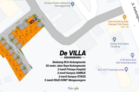 Rumah Dijual di Tembalang Semarang Dekat UNIMUS, Java Mall, Primaya Hospital Semarang, RSUD Wongsonegoro 0003