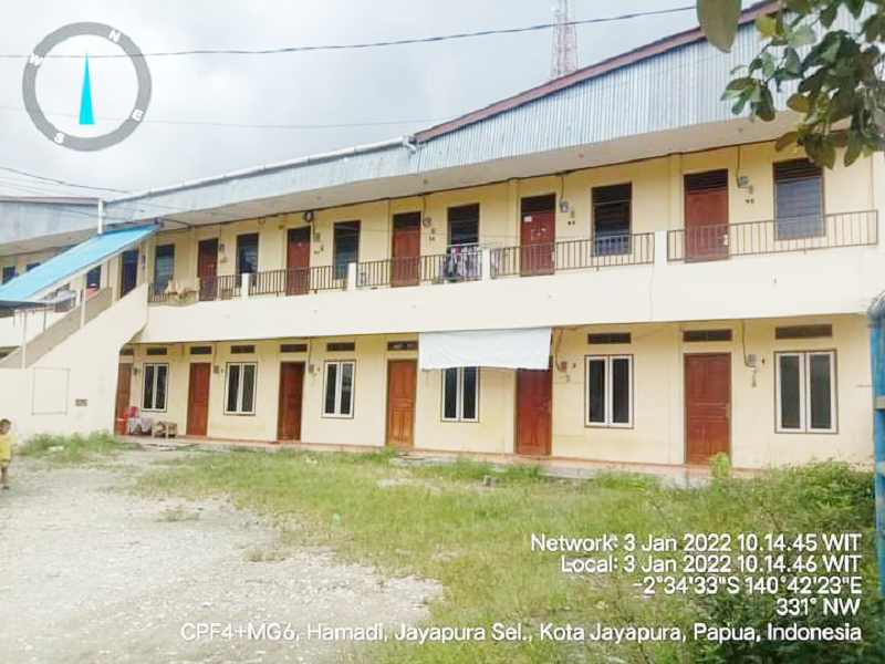 Rumah Kontrakan Dijual di Kota Jayapura Dekat Pantai Hamadi, Dermaga Tobati, RS Angkatan Laut, Mall Jayapura 0001