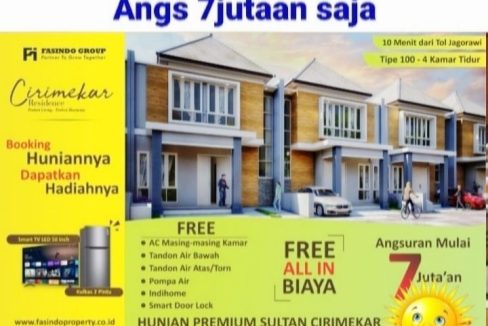 Hunian Exclusive di Pusat Kota Cibinong Bogor