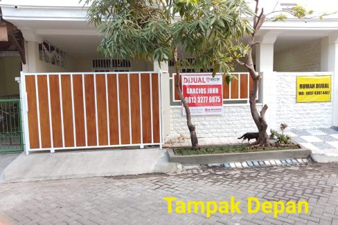Rumah Dijual di Suko Sidoarjo Dekat Lippo Plaza Sidoarjo SMA Negeri 4 Sidoarjo Stadion Gelora Delta RS Delta Surya Alun Alun Sidoarjo 0001