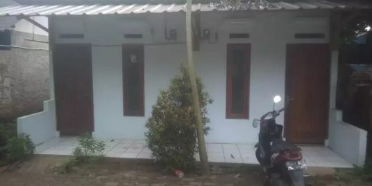 Dijual Rumah Kontrakan 2 Pintu Pinggir Jalan Dekat Pabrik Garmen Ziben Bogor